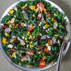 Caribbean Kale Salad