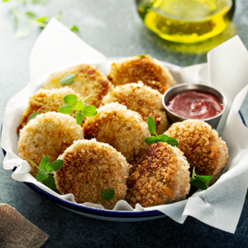 Cocktail Patties (chicken, fish, beef)