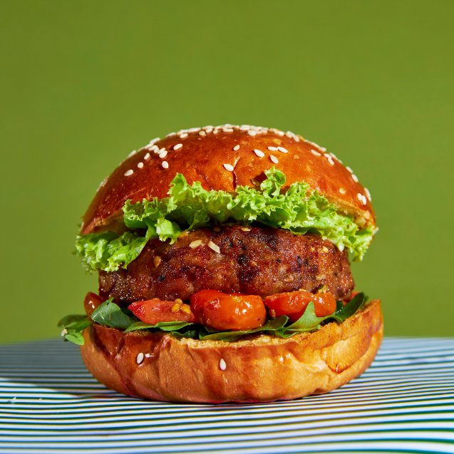 Mini Beyond Burger Sliders