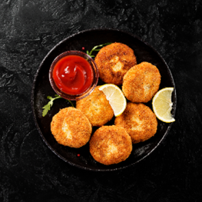 Patties(chicken,fish,beef)