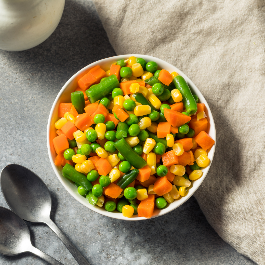 Steamed Mixed Vegetables