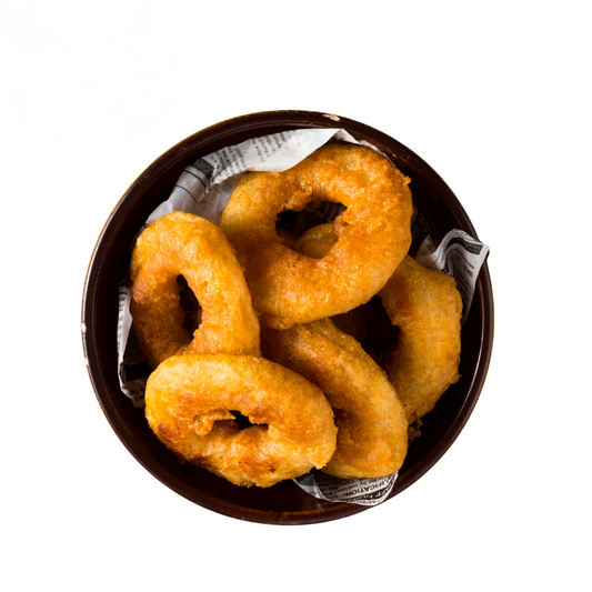 Saltfish Fritters w/chilli onion Dip