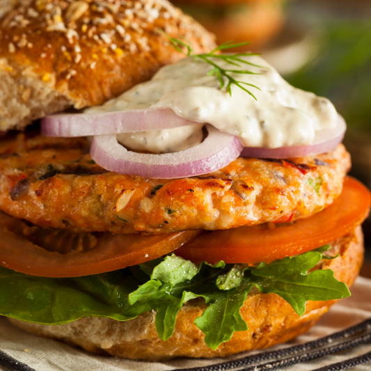 Mini Salmon Burgers
